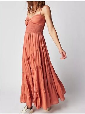 Free People Sundrenched Tier Maxi Dress